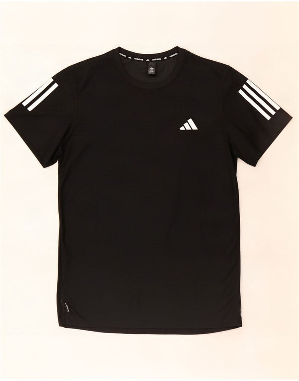 Adidas Mens Aeroready Футболка Топ Средний Черный Полиэстер
