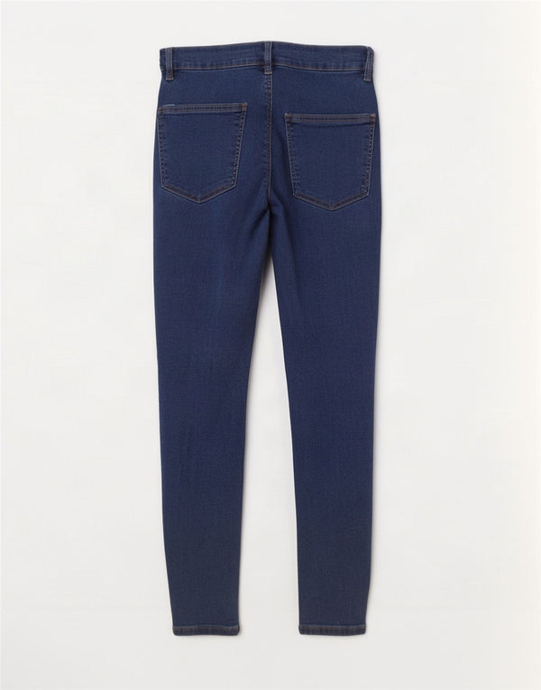 Женские потертые джинсы скинни Topshop Joni W30 L27, синий хлопок