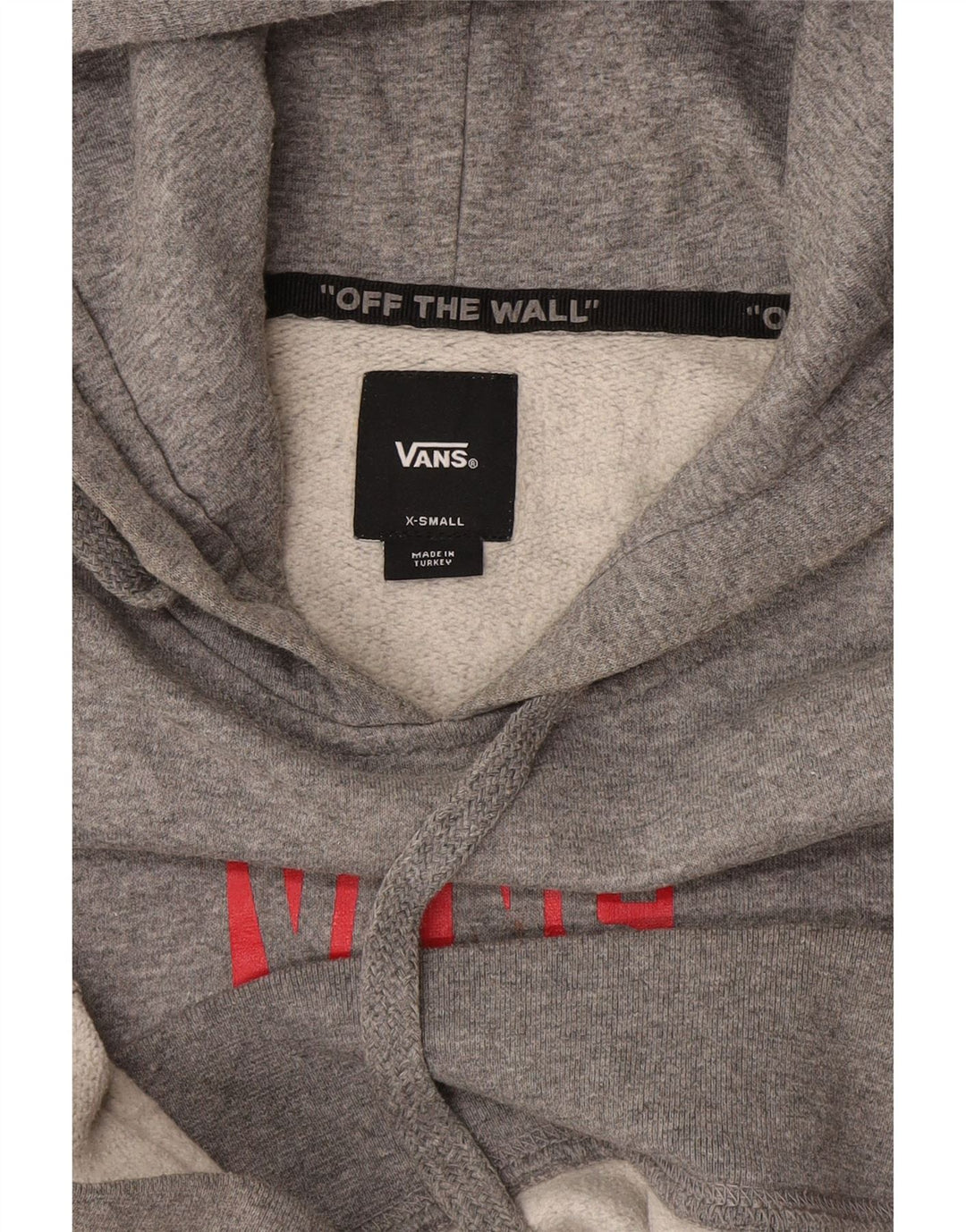 Мужской джемпер с капюшоном Vans XS серый