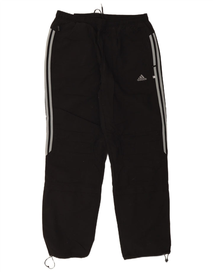 Adidas Мужские спортивные брюки Джоггеры Большой черный полиэстер