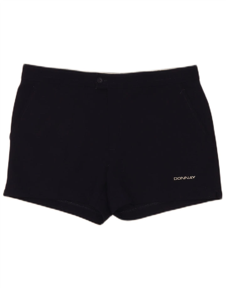 Мужские теннисные шорты Donnay W34, большие, темно-синие, полиэстер