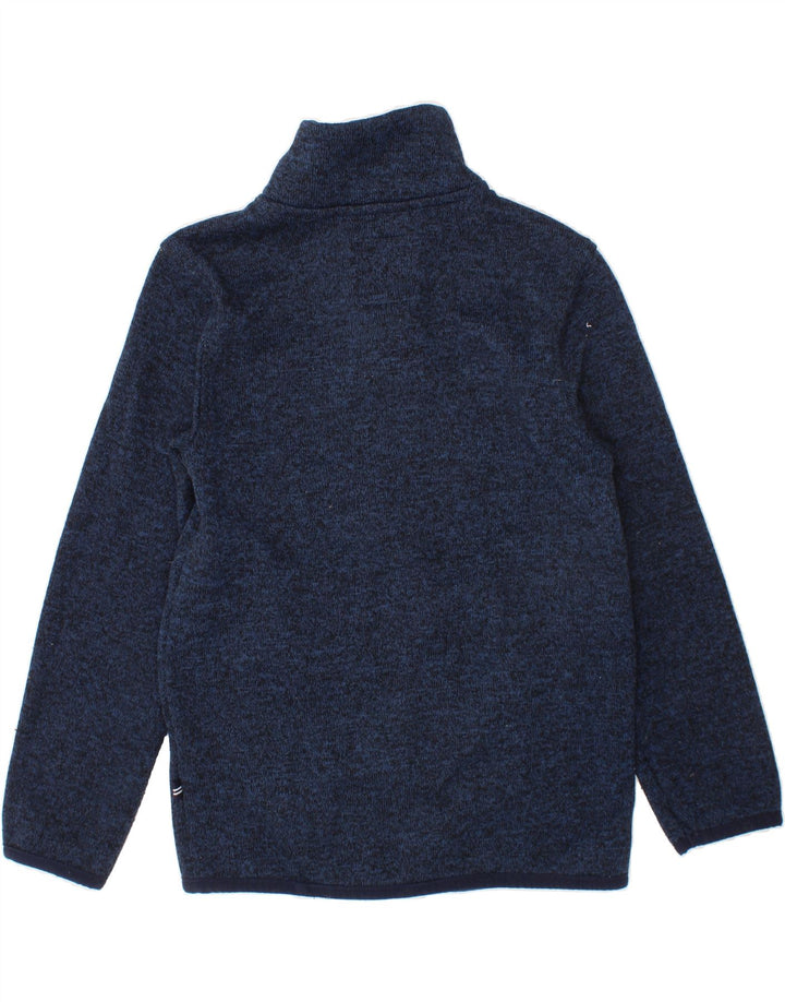NAUTICA Boys Tracksuit Top Jacket 5-6 Years Large Navy Blue Flecked Vintage Nautica and Second-Hand Nautica from Messina Hembry 