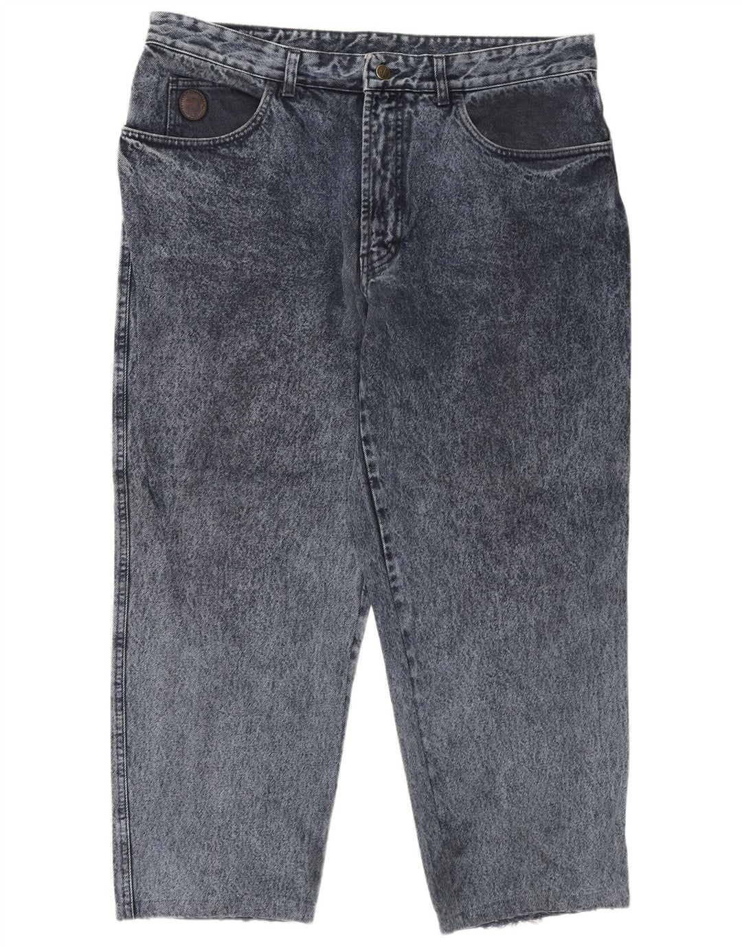Мужские прямые джинсы Trussardi W42 L28, синий хлопок