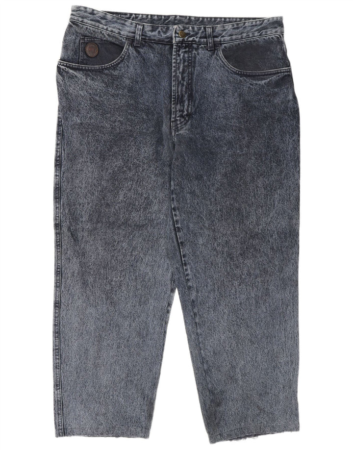 Мужские прямые джинсы Trussardi W42 L28, синий хлопок