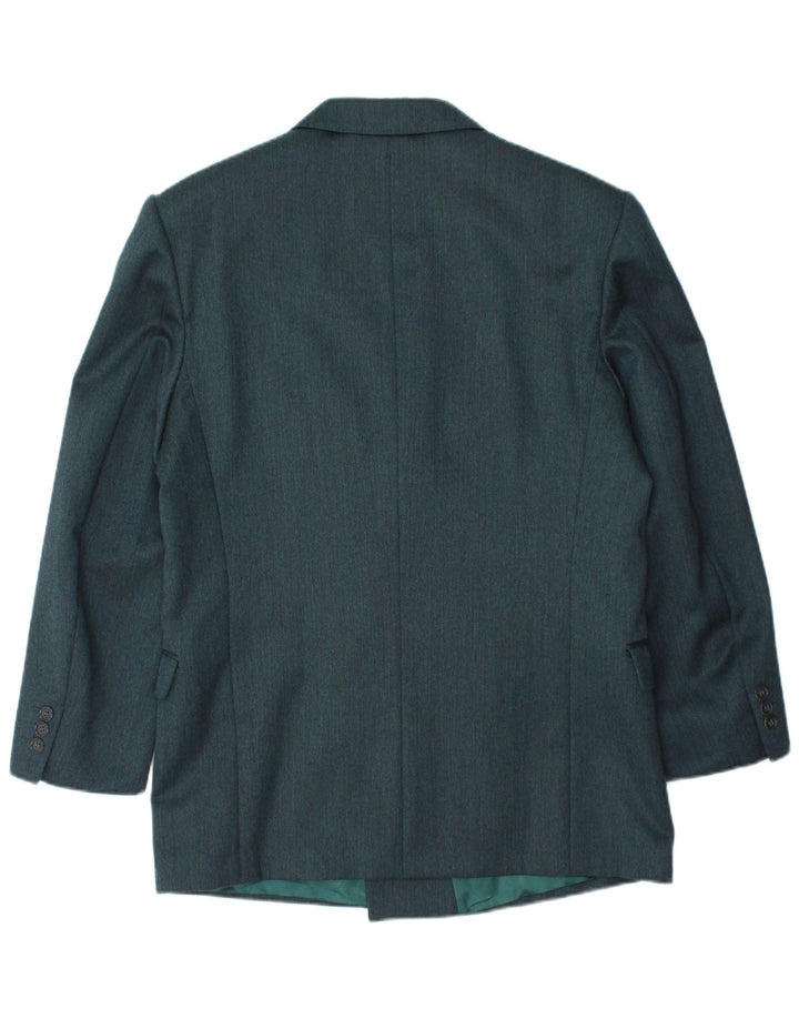 Мужской двубортный костюм-двойка ANGELICO IT 50, большой W34 L30, зеленый