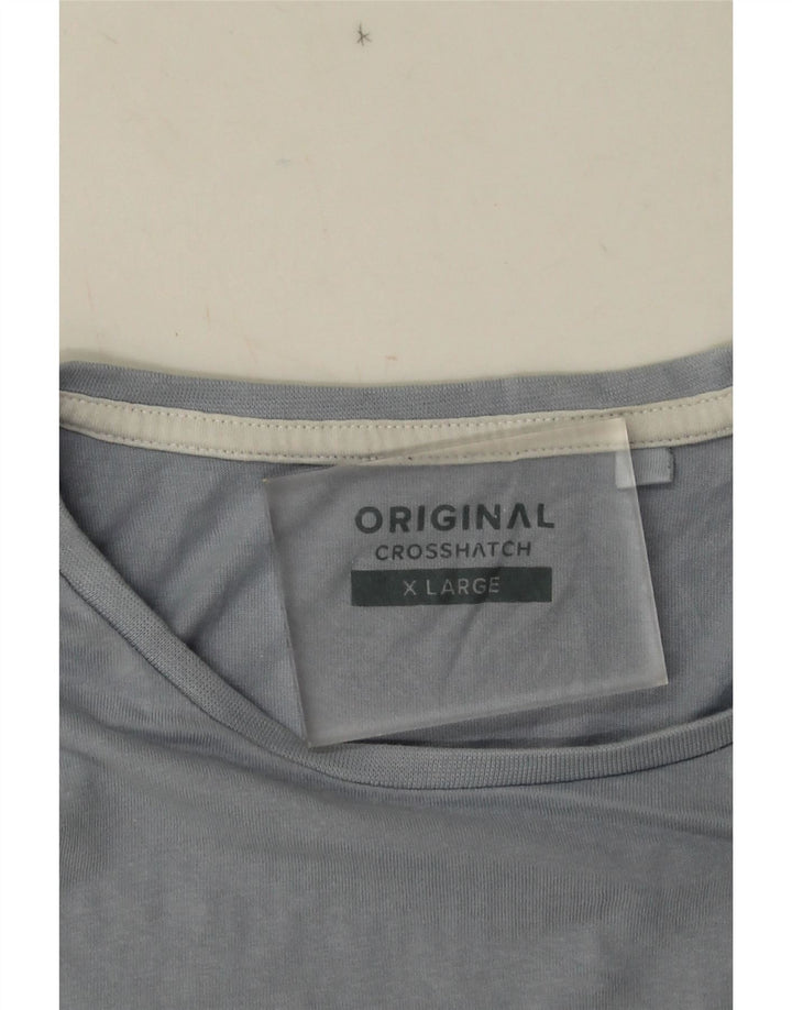 Мужская футболка с рисунком Jack & Jones Top XL синяя