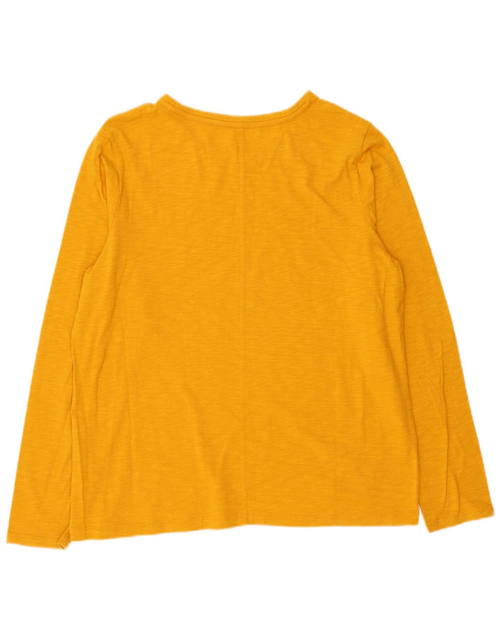 Женский топ Gap с длинным рукавом UK 18 XL, желтый в крапинку