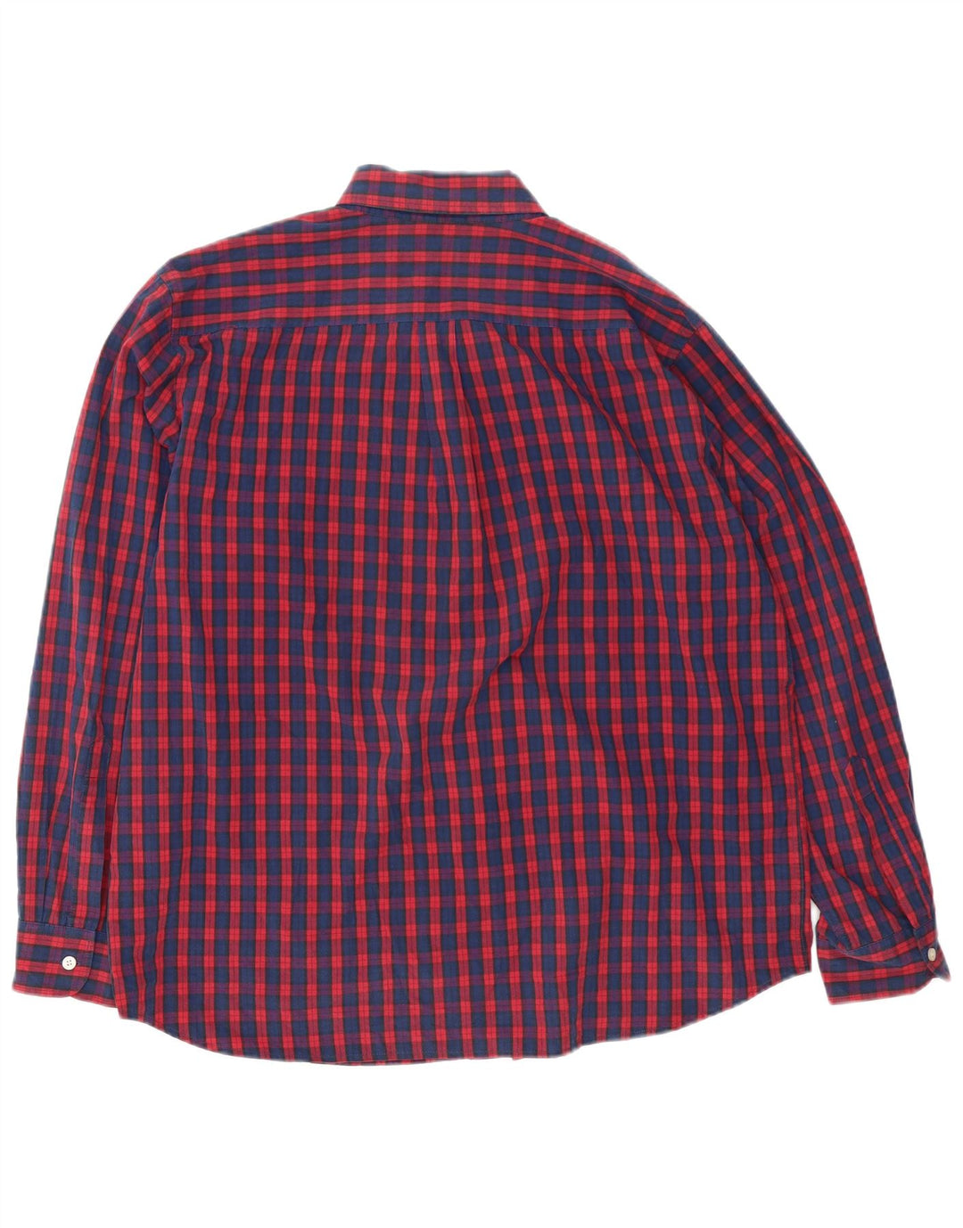 Мужская рубашка стандартного кроя Dockers XL, хлопковая красная клетка