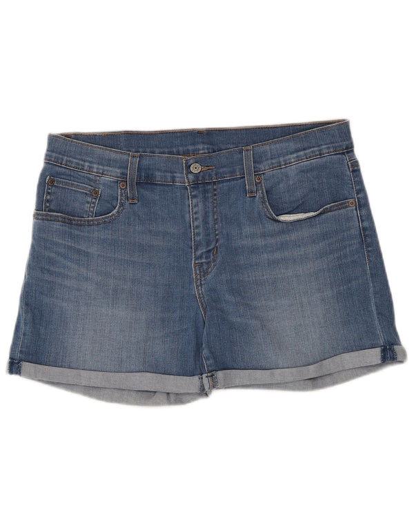 Женские джинсовые шорты Levi's W31, большие синие, хлопок