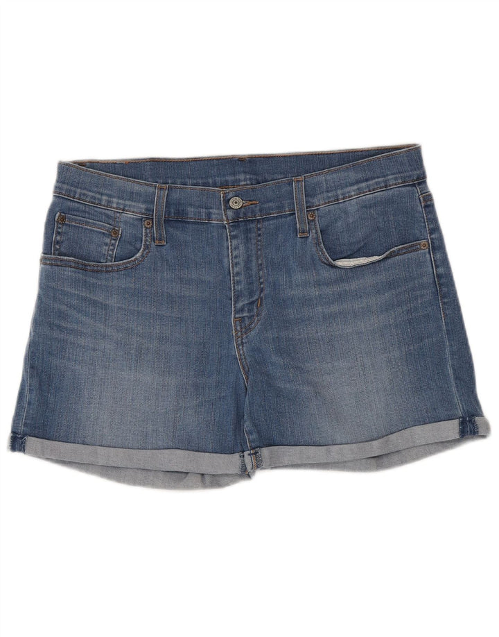 Женские джинсовые шорты Levi's W31, большие синие, хлопок