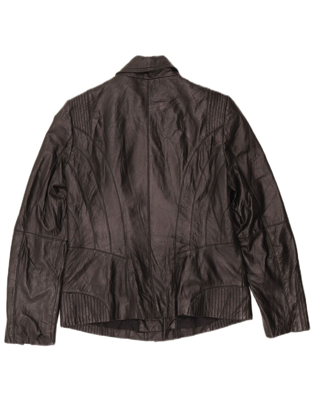 BONITA Женская кожаная косуха EU 38 Средний черный из овечьей кожи