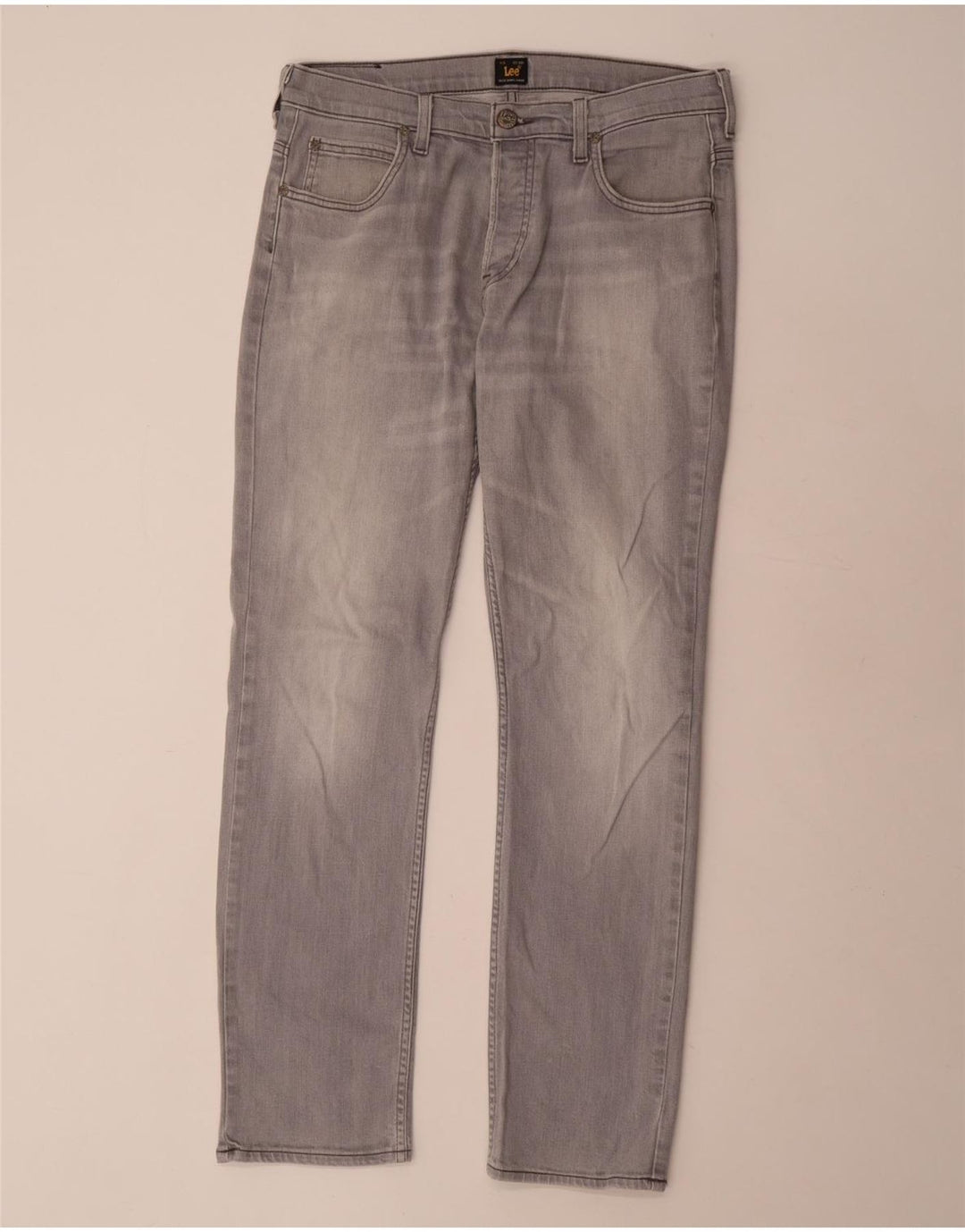 Мужские джинсы LEE Powell Slim W33 L32, серый хлопок