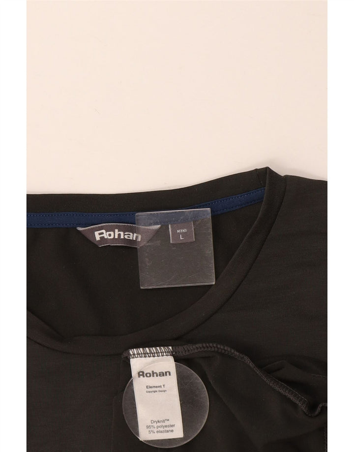 Мужская футболка ROHAN, большой серый полиэстер