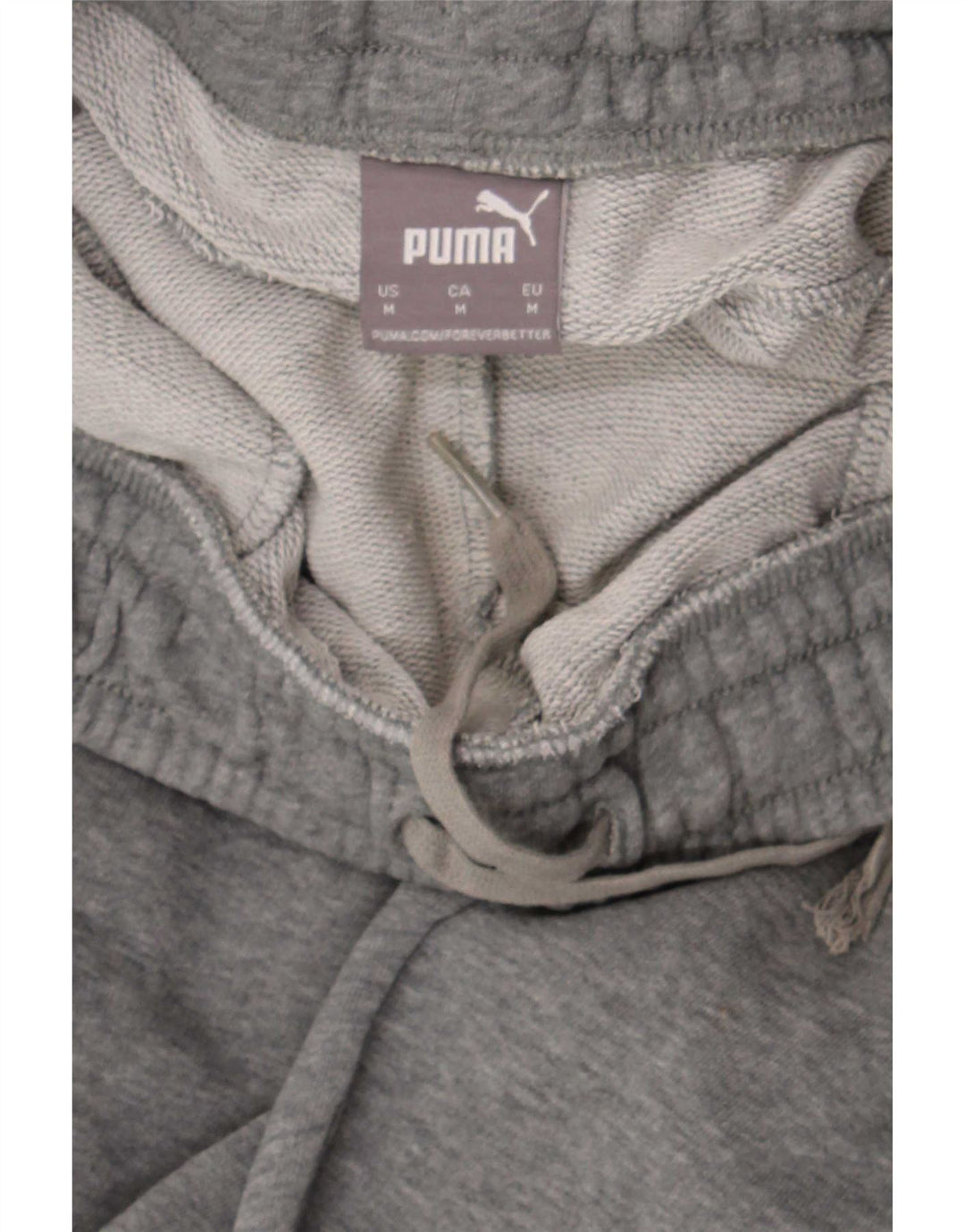 Мужские спортивные брюки Puma джоггеры среднего серого цвета