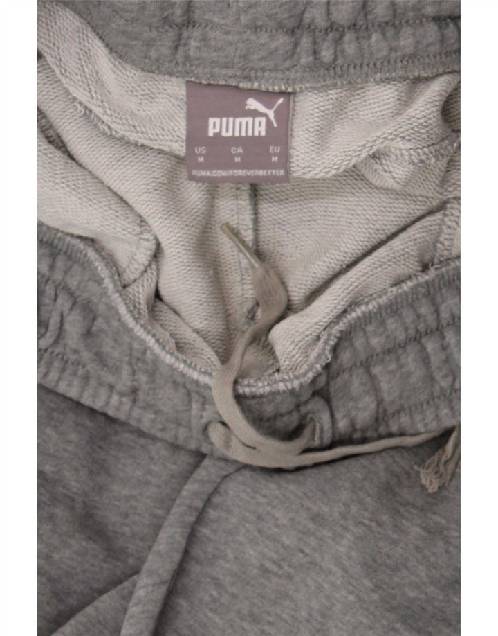 Мужские спортивные брюки Puma джоггеры среднего серого цвета