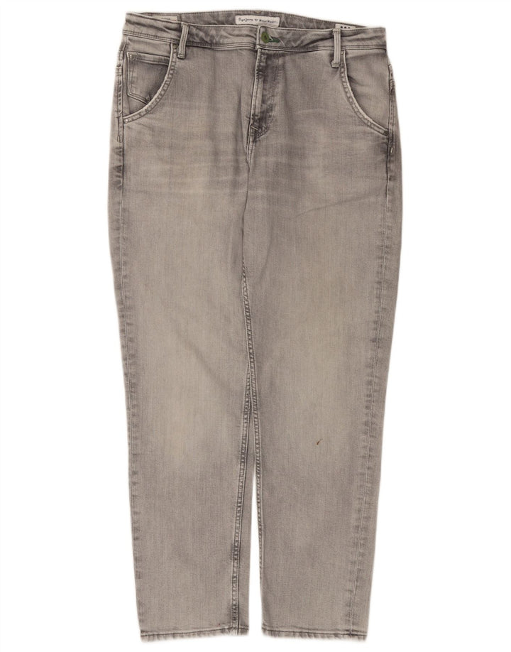 PEPE Jeans Мужские узкие джинсы W32 L28 Серые