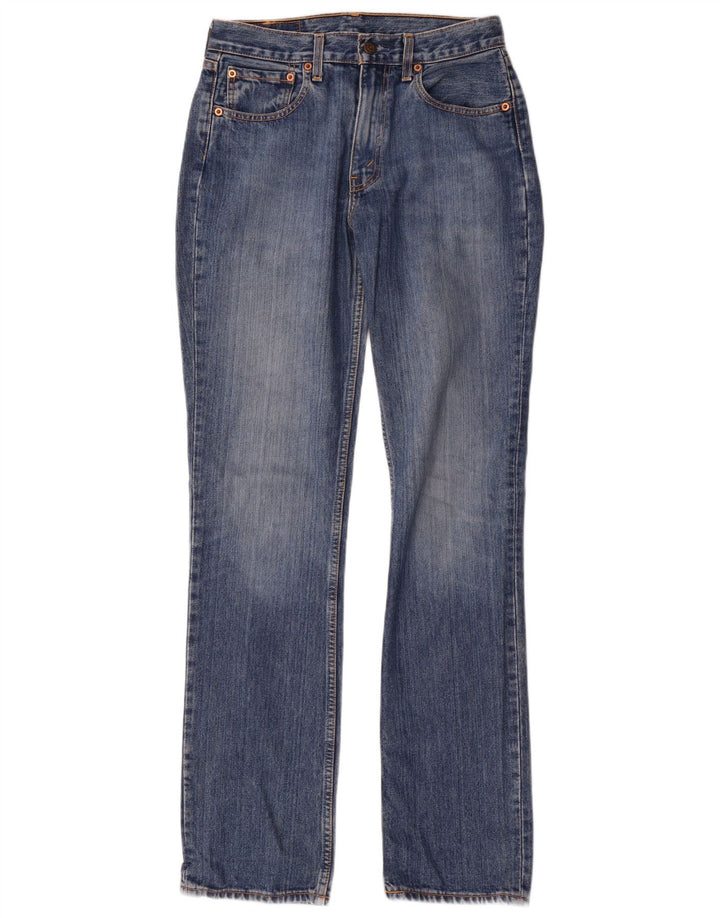 Женские прямые джинсы Levi's 595 W31 L34 синие, хлопок