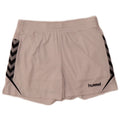 HUMMEL Мужские спортивные шорты с аутентичным рисунком, средние белые