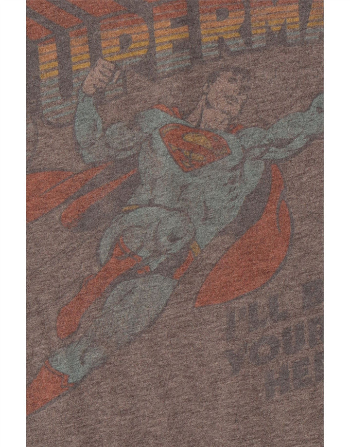 Мужская футболка с рисунком ABERCROMBIE & FITCH, топ среднего размера, серый хлопок, хлопок