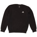 Мужской свитер ADIDAS, джемпер среднего размера, черный, хлопок