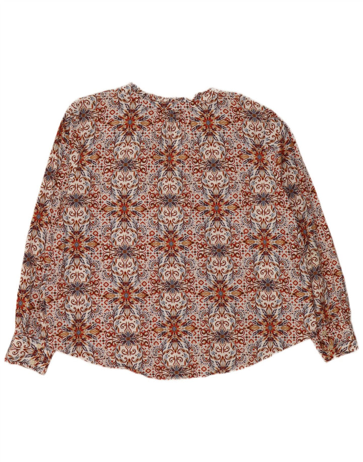 Женская рубашка-блузка LOFT, Великобритания, 18 XL, разноцветный хлопок с пейсли