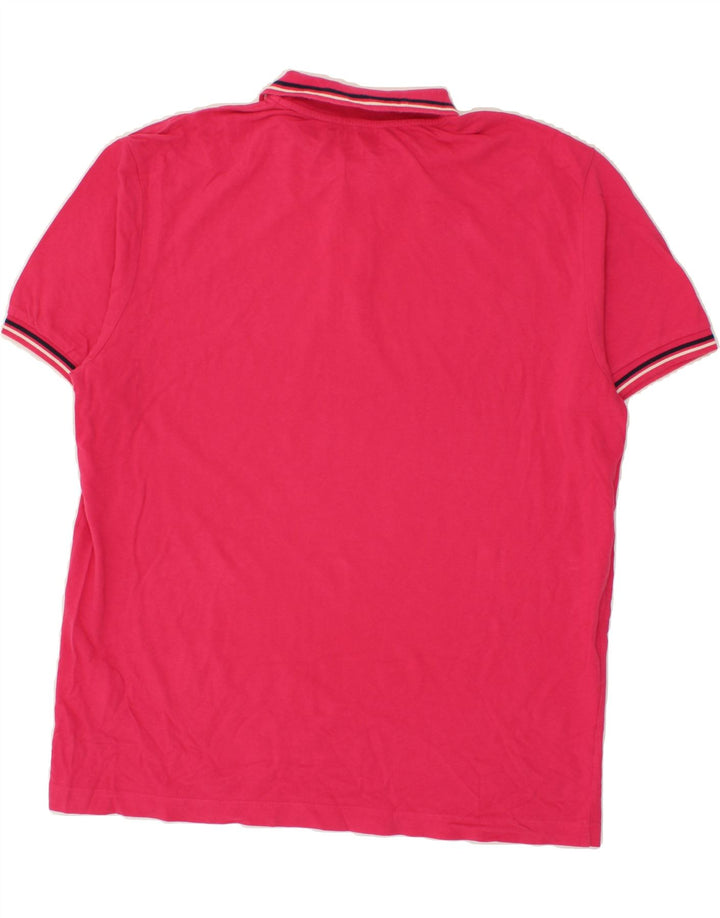 KAPPA Mens Polo Shirt 2XL Pink Cotton Vintage Kappa and Second-Hand Kappa from Messina Hembry 
