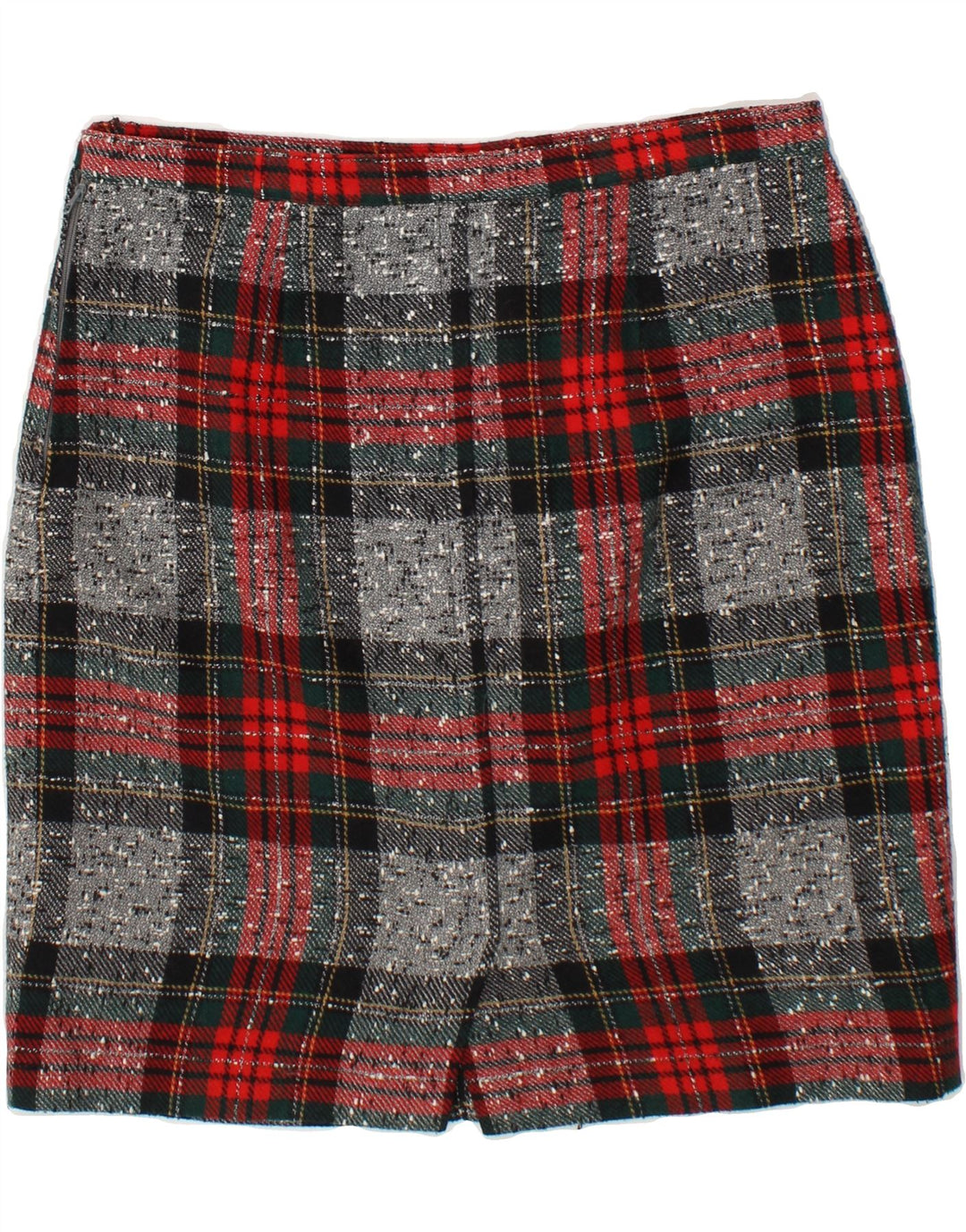 VINTAGE Womens Pencil Skirt W30 Medium  Red Plaid Vintage Vintage and Second-Hand Vintage from Messina Hembry 