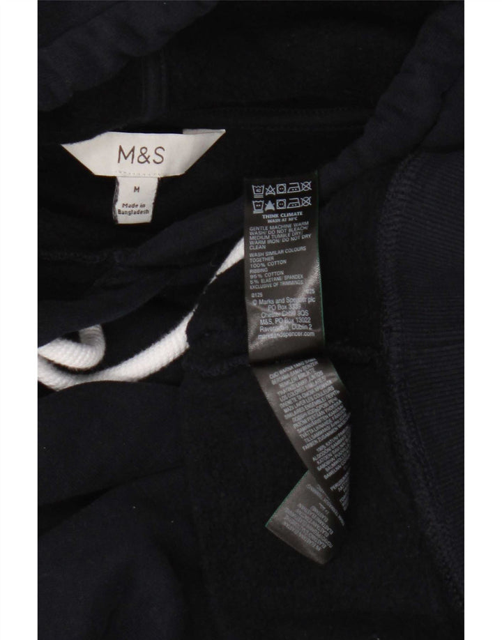 Женский джемпер с капюшоном оверсайз Marks & Spencer UK 14, средний, темно-синий
