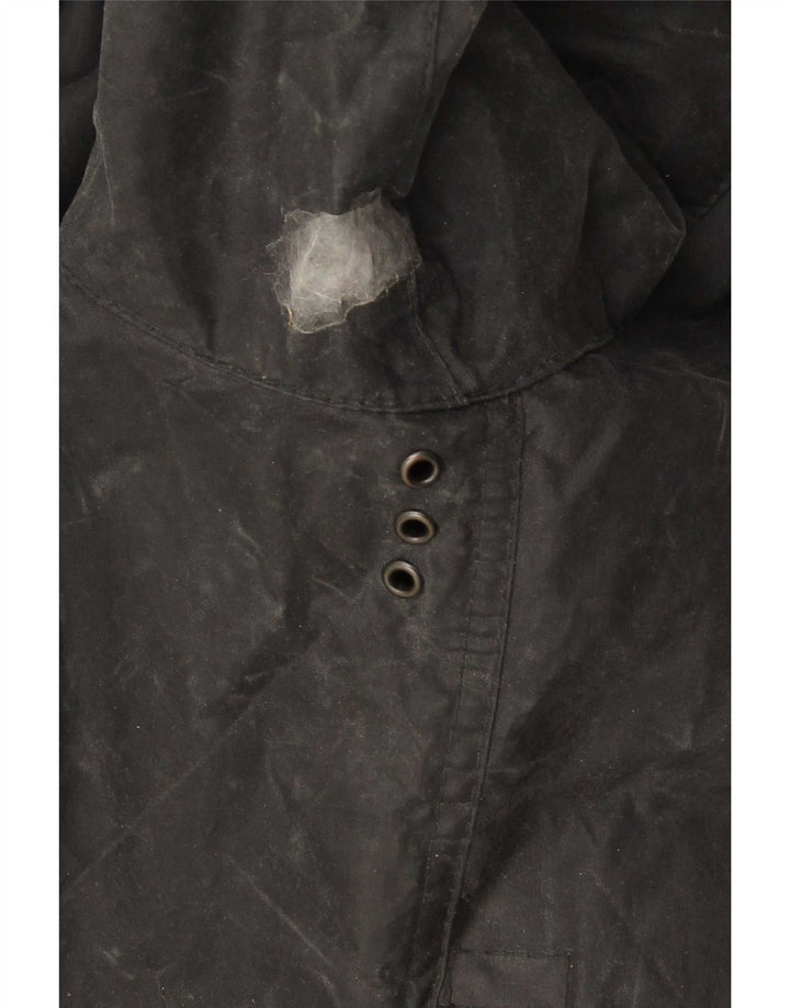 Мужская куртка Barbour из вощеного хлопка EU 50, средний черный
