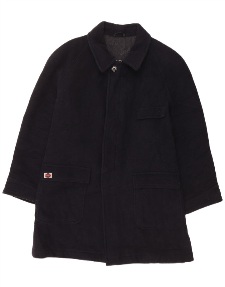 Мужское пальто PIERRE CARDIN UK 40, большой темно-синий кашемир