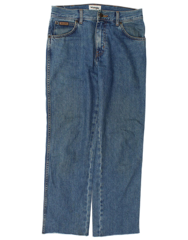 Мужские прямые джинсы Wrangler Texas W30 L28, синий хлопок
