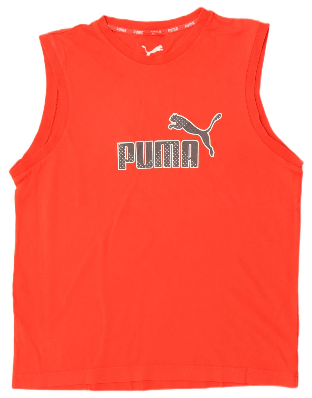 Мужской жилет с рисунком Puma XL красный