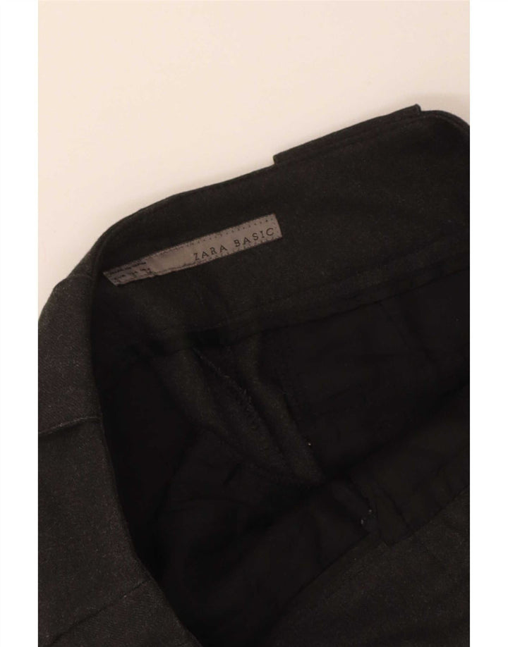 Женские брюки чинос Zara, маленькие W26 L28, серые