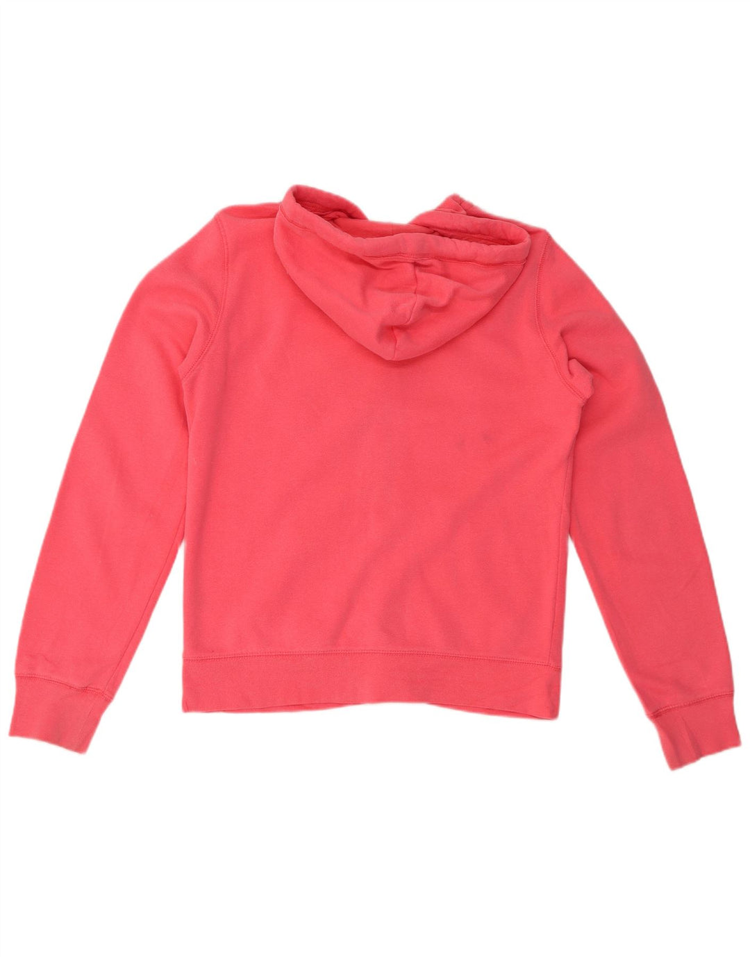 Женский свитер с капюшоном на молнии с графическим рисунком AEROPOSTALE UK 16, большой розовый хлопок