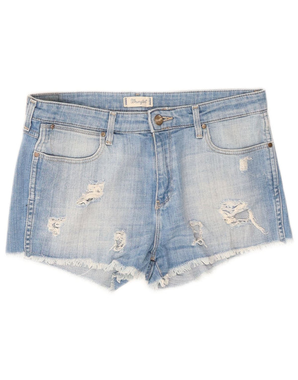 Женские джинсовые шорты-бойфренды Wrangler XS W29, синие, хлопок