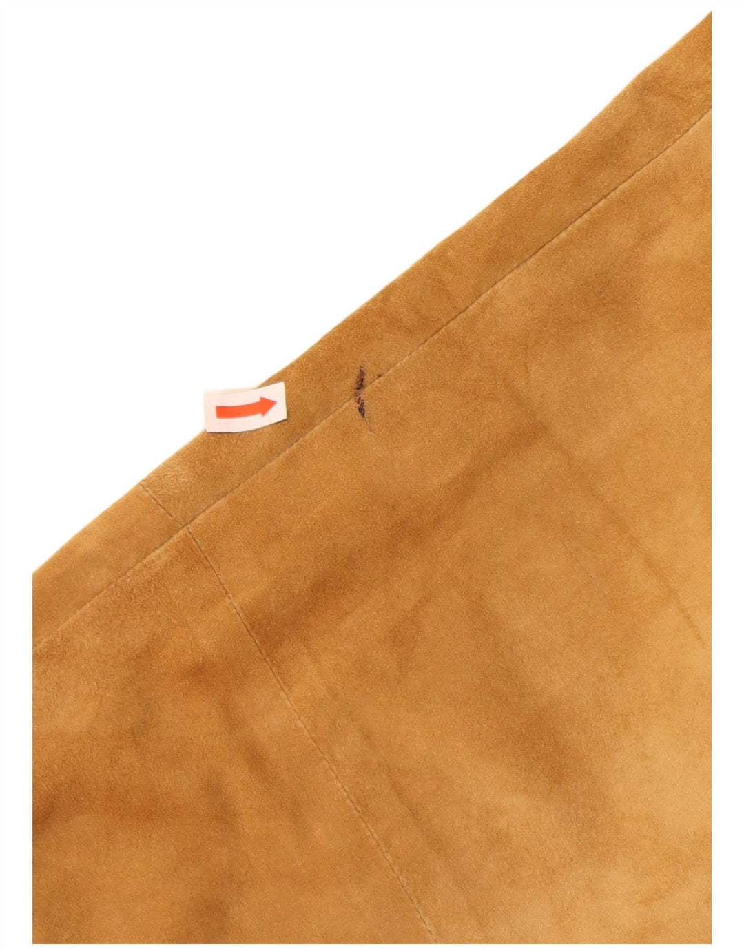 ВИНТАЖНЫЕ женские замшевые укороченные брюки W32 L25 Коричневые