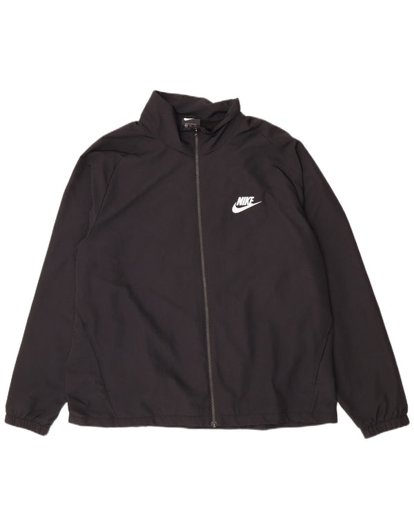 Мужская спортивная куртка Nike 2XL, черный полиэстер