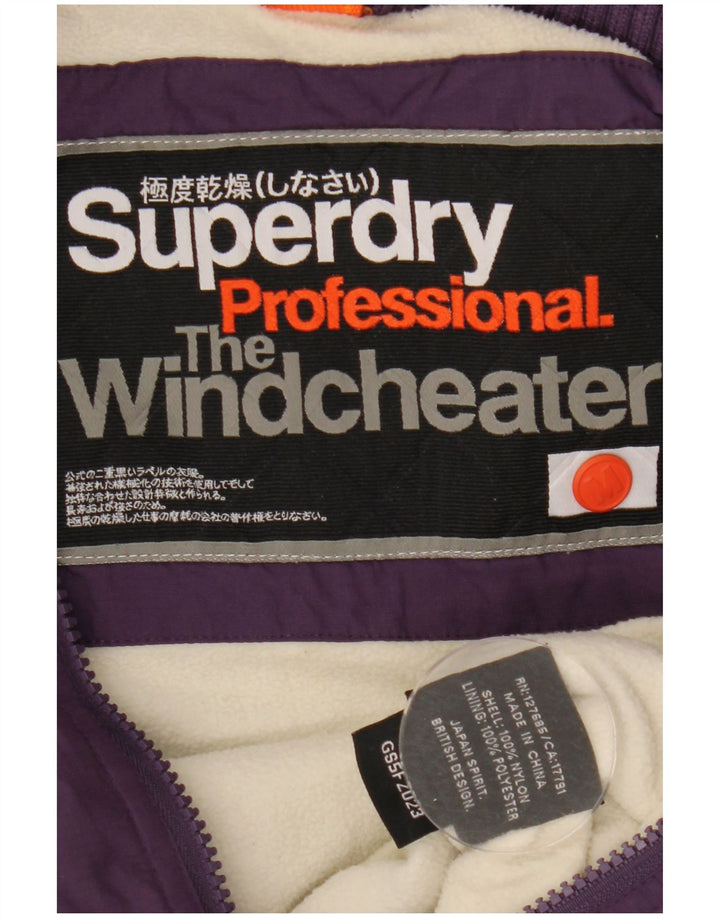 Женская ветровка Superdry The Windcheater UK 14, средний фиолетовый