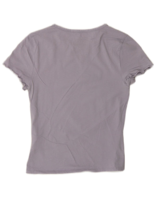 Женская футболка Vans Top UK 10 Small Purple Cotton