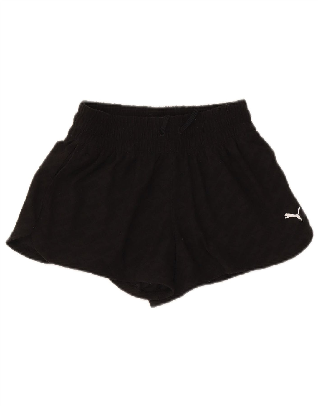 Женские спортивные шорты Puma UK 10, маленькие черные из полиэстера
