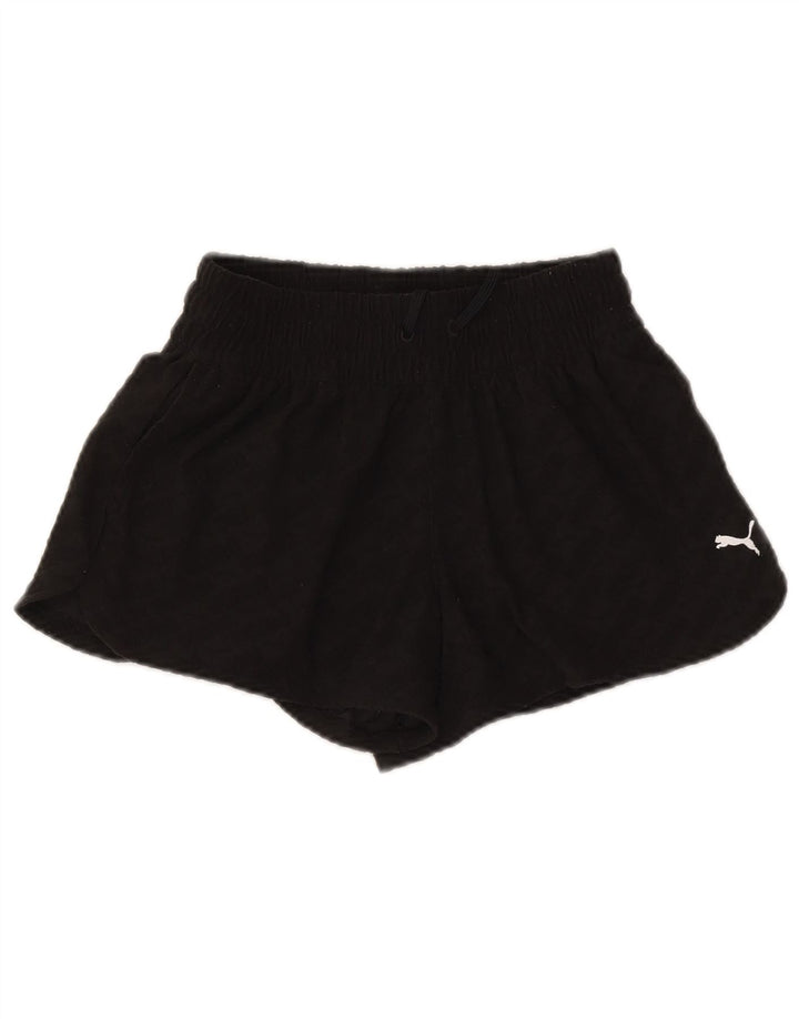 Женские спортивные шорты Puma UK 10, маленькие черные из полиэстера