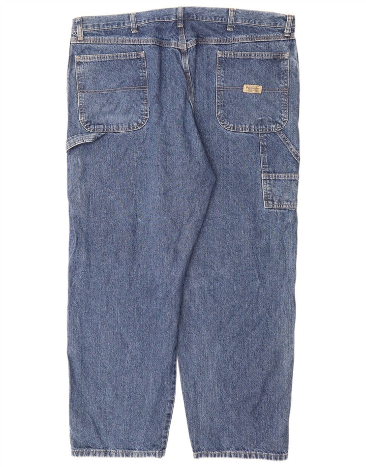 Мужские прямые джинсы-карго Wrangler W42 L30, синие, хлопок
