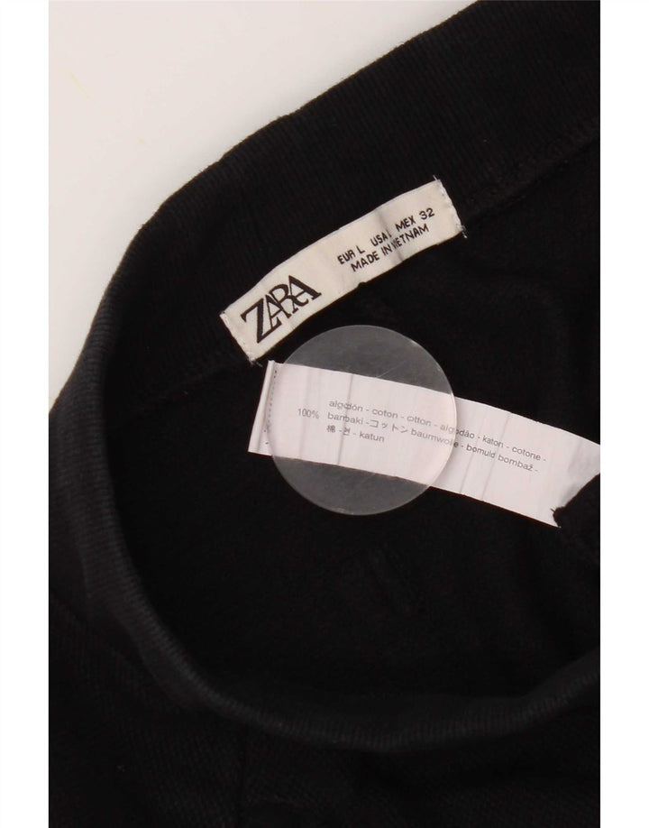 Мужские спортивные шорты Zara, большие темно-синие, хлопок