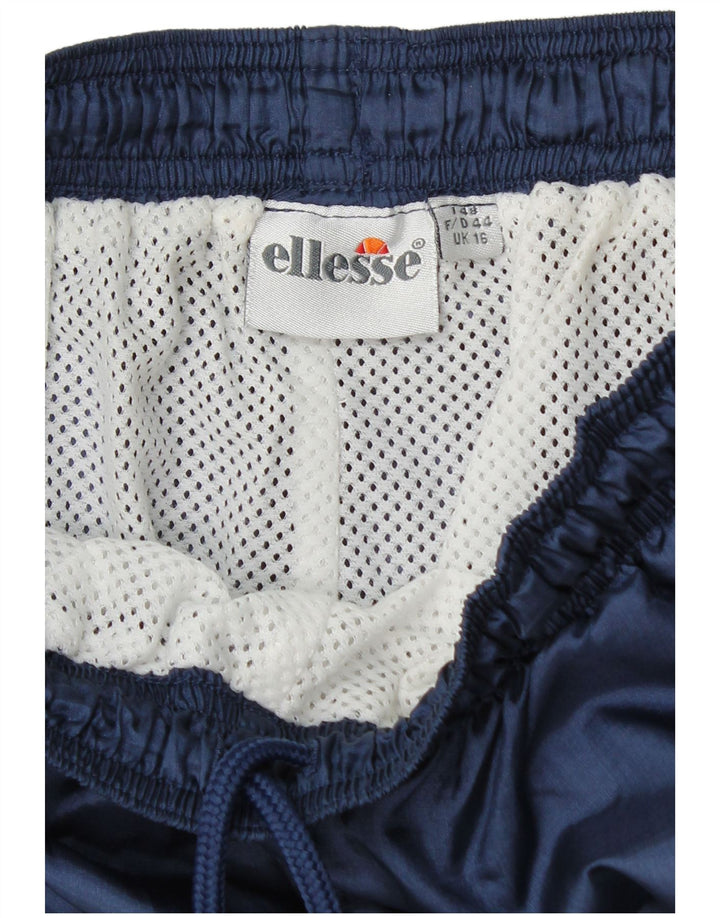 Женский спортивный костюм Ellesse Брюки-джоггеры UK 16 Большой темно-синий полиэстер
