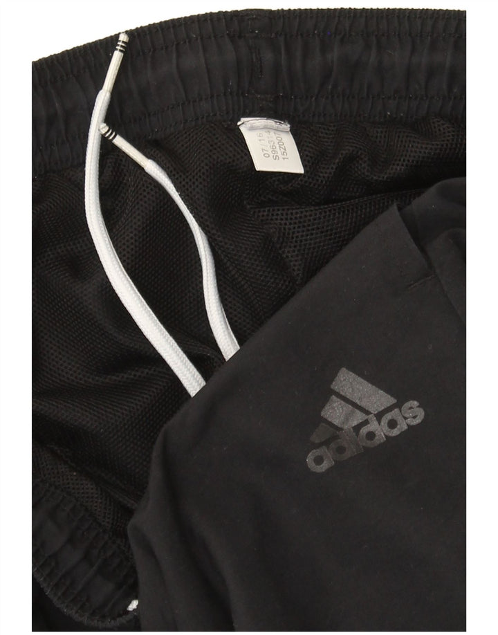 ADIDAS Womens Tracksuit Trousers UK 12 Medium  Black