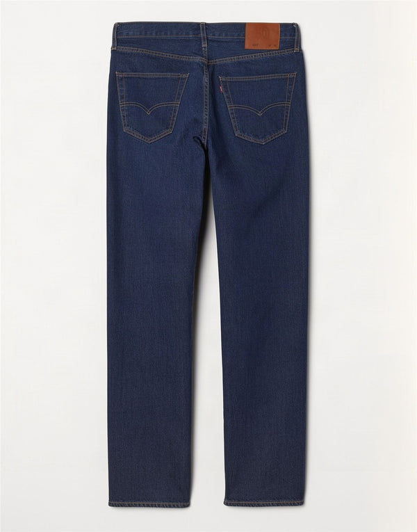 Мужские прямые джинсы Levi's 501 W32 L32 темно-синие, хлопок