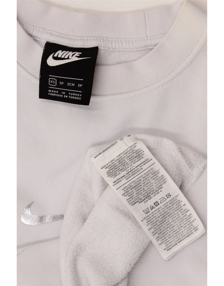 Женский джемпер оверсайз-свитшот Nike UK 6 XS, разноцветный с цветными блоками