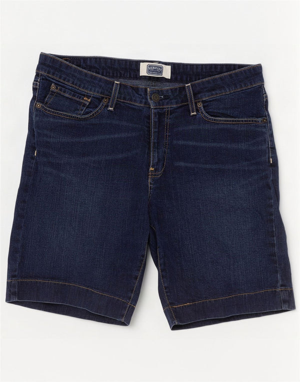 Женские джинсовые шорты Levi's Signature US 12, большие W34, темно-синие, хлопковые