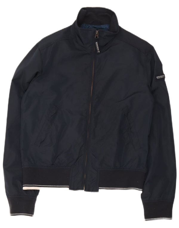 Куртка-бомбер Woolrich для мальчиков 13–14 лет, темно-синий, нейлон