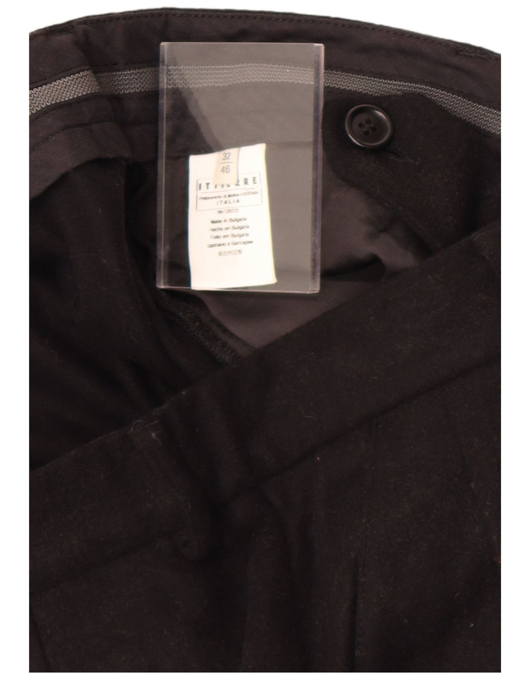 Мужские прямые брюки Pierre Balmain W32 L27, черные классические